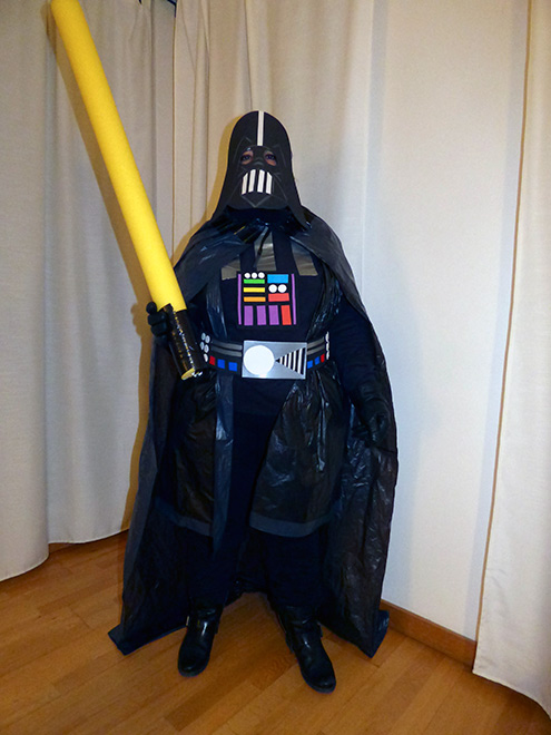 Accidental propietario Falange El carnaval ya está aquí: disfraz de Darth Vader casero - TengoHijos.com