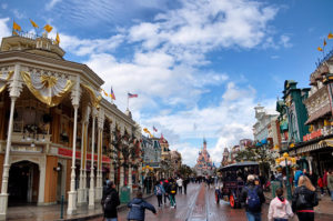 Las distintas zonas de Disneyland Paris